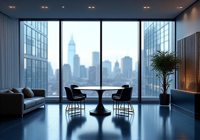 Modern luxury office space in London representing Scriptum Strategies headquarters